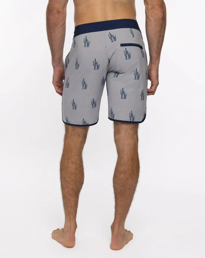 Men Boardshorts TravisMathew SAND IN MY BEER BOARDSHORT Heather Sleet