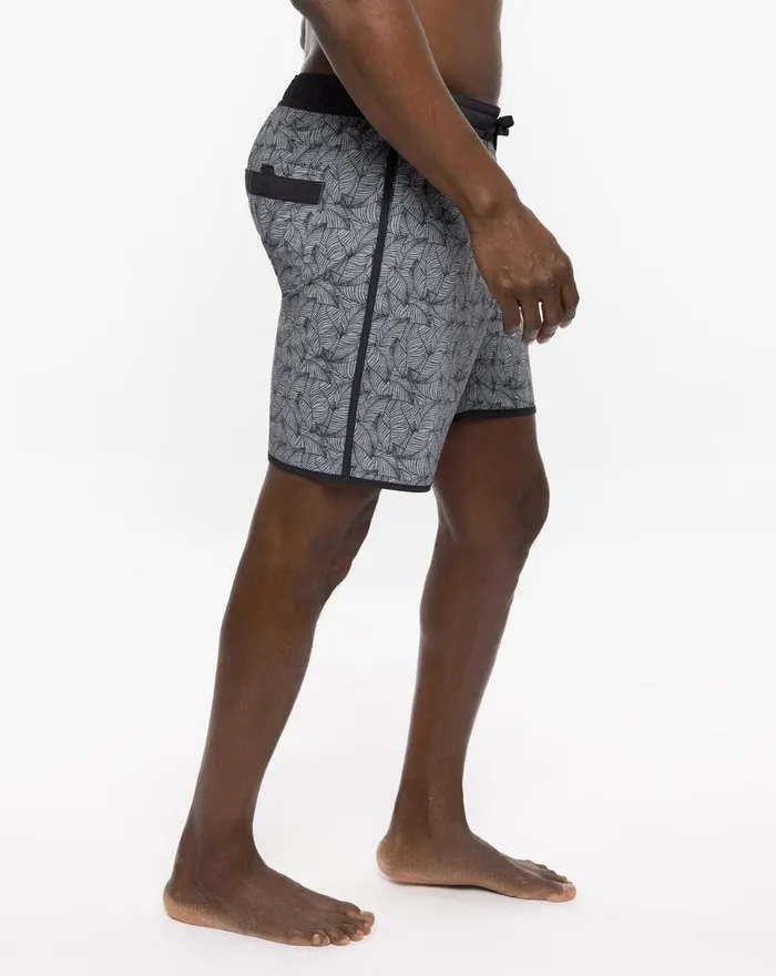 Men Boardshorts TravisMathew THREE COURSES BOARDSHORT Heather Grey Pinstripe Men Boardshorts TravisMathew THREE COURSES BOARDSHORT Heather Grey Pinstripe