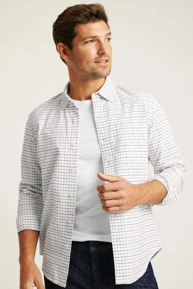 Men Business Casual Shirts Bonobos Everyday Oxford Shirt Blue Burgundy Tattersal Men Business Casual Shirts Bonobos Everyday Oxford Shirt Blue Burgundy Tattersal