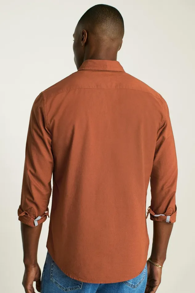 Men Business Casual Shirts Bonobos Everyday Oxford Shirt Cinnamon