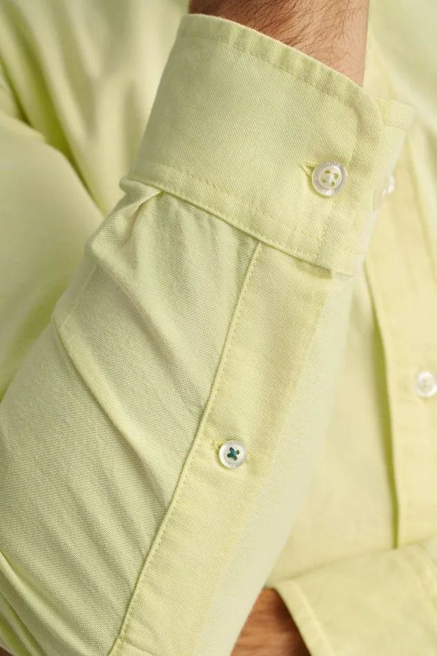 Men Business Casual Shirts Bonobos Everyday Oxford Shirt Goldfinch