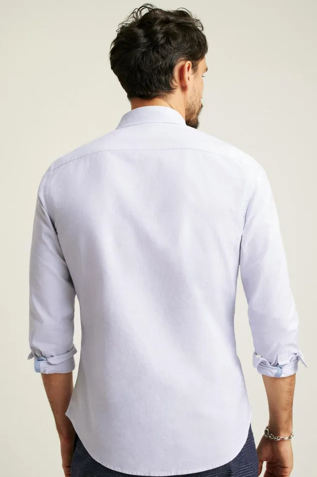Men Business Casual Shirts Bonobos Everyday Oxford Shirt Light Lavender