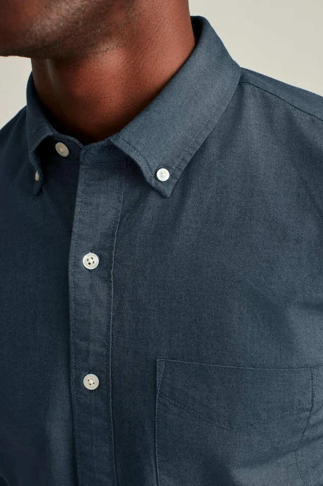 Men Business Casual Shirts Bonobos Everyday Oxford Shirt Navy