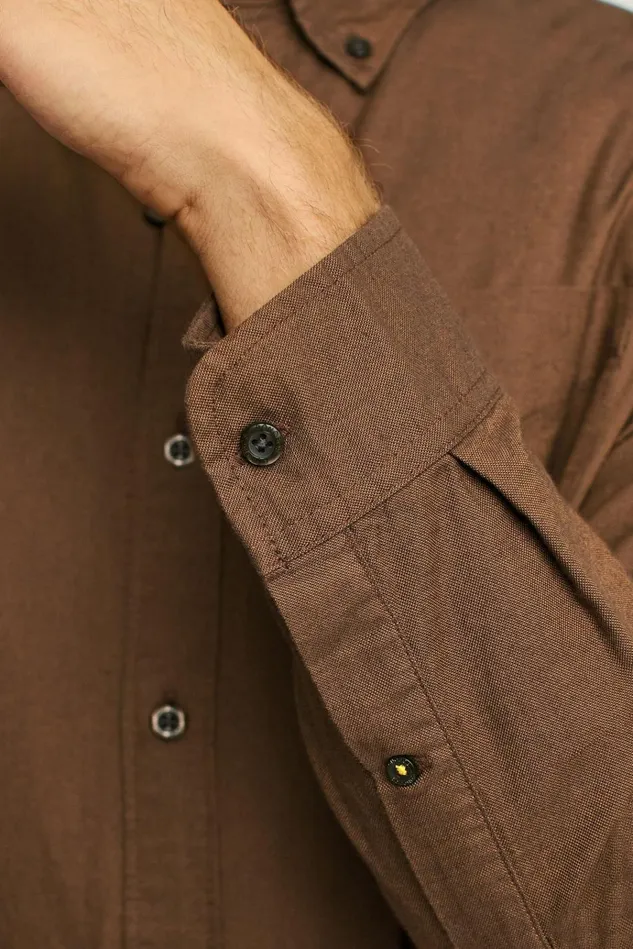 Men Business Casual Shirts Bonobos Everyday Oxford Shirt Oak Barrel