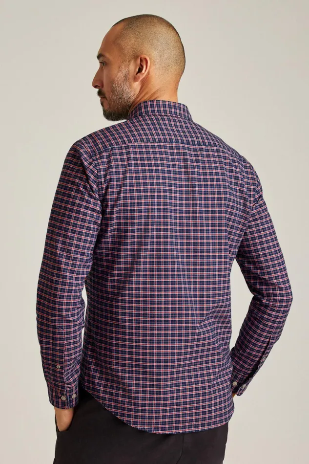 Men Business Casual Shirts Bonobos Everyday Oxford Shirt Riverfront Plaid
