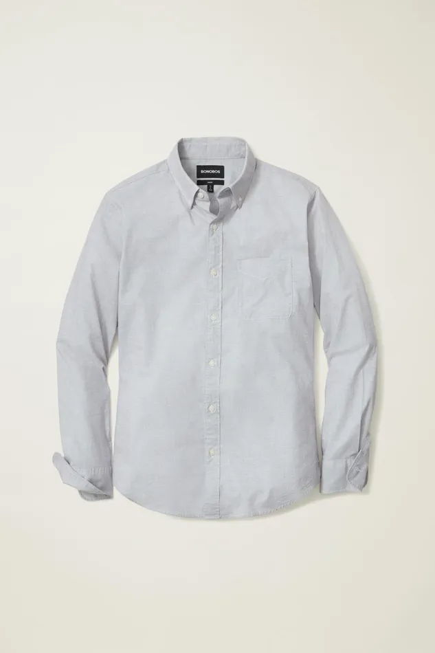 Men Business Casual Shirts Bonobos Everyday Shirt Eggplant End On End