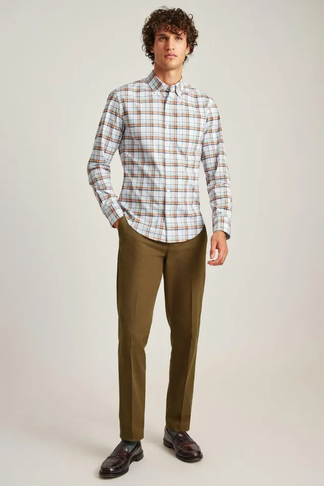 Men Business Casual Shirts Bonobos Everyday Shirt Fall Plaid