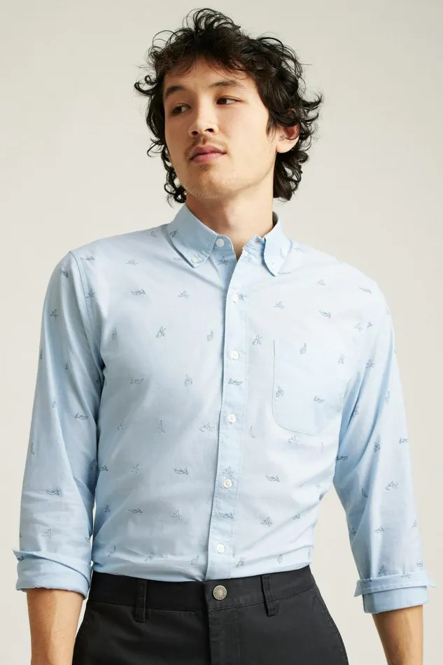 Men Business Casual Shirts Bonobos Everyday Shirt Its Blue Bananas