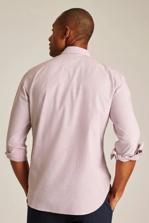Men Business Casual Shirts Bonobos Everyday Shirt Mauve Orchid Texture