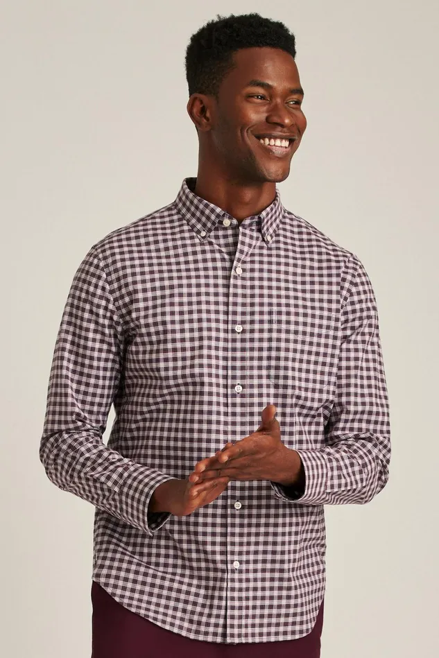 Men Business Casual Shirts Bonobos Everyday Shirt River Bend Plaid