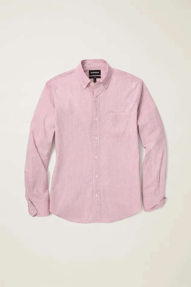 Men Business Casual Shirts Bonobos Everyday Shirt Sangria Oxnard Stripe