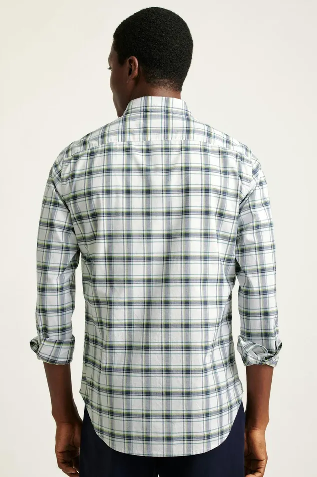 Men Business Casual Shirts Bonobos Everyday Shirt Seapine Plaid
