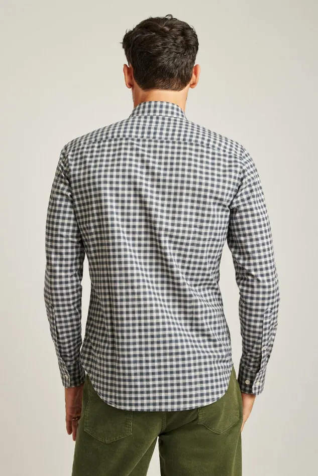 Men Business Casual Shirts Bonobos Everyday Shirt Wood River Plaid