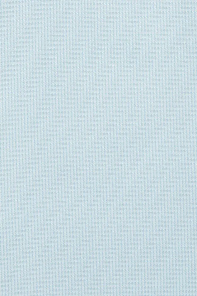 Men Business Casual Shirts Bonobos Jetsetter Stretch Dress Shirt Azure Blue Micro Houndstooth