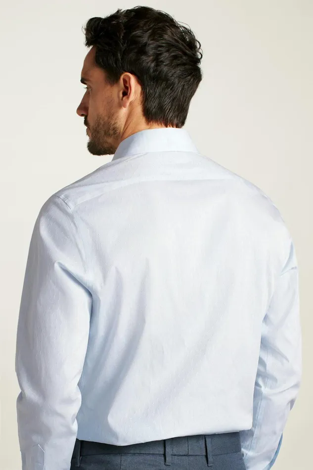 Men Business Casual Shirts Bonobos Jetsetter Stretch Dress Shirt Blue Fille Coupe