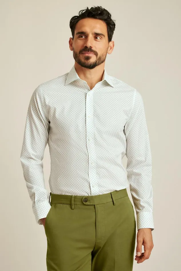 Men Business Casual Shirts Bonobos Jetsetter Stretch Dress Shirt Blue Treetop Geo
