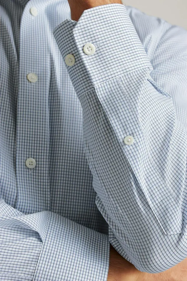 Men Business Casual Shirts Bonobos Jetsetter Stretch Dress Shirt Blue Wymer Plaid