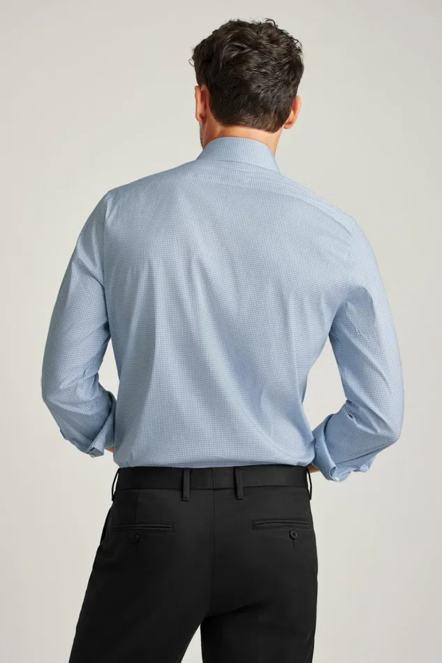 Men Business Casual Shirts Bonobos Jetsetter Stretch Dress Shirt Blue Wymer Plaid