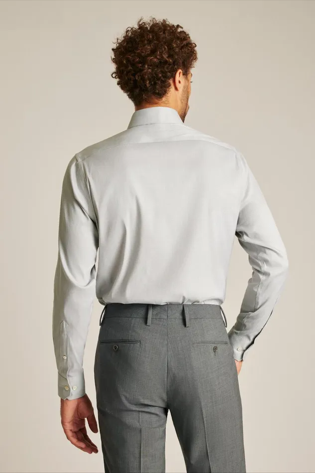 Men Business Casual Shirts Bonobos Jetsetter Stretch Dress Shirt Grey Micro Houndstooth