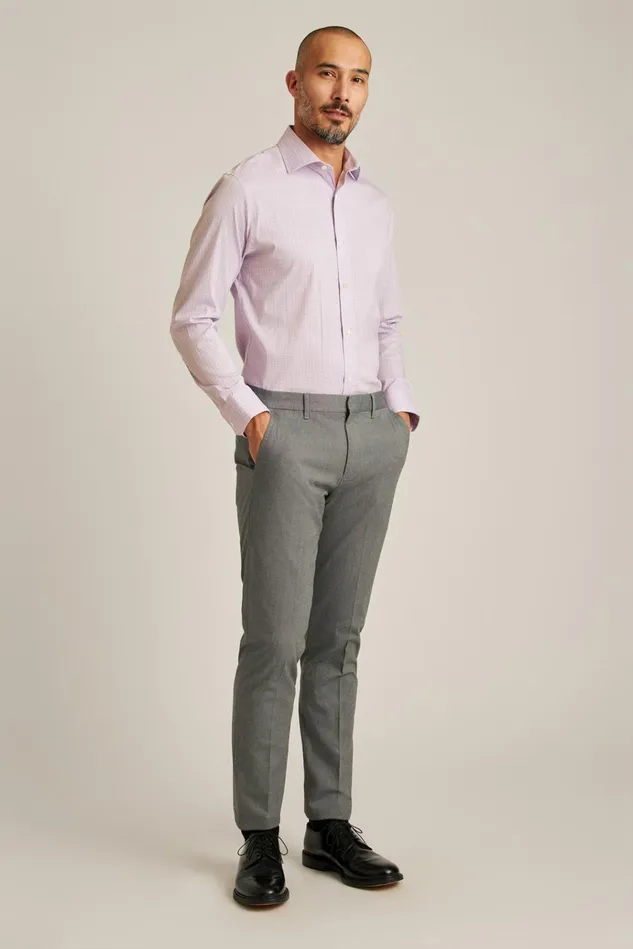 Men Business Casual Shirts Bonobos Jetsetter Stretch Dress Shirt Lavender Tattersall Men Business Casual Shirts Bonobos Jetsetter Stretch Dress Shirt Lavender Tattersall
