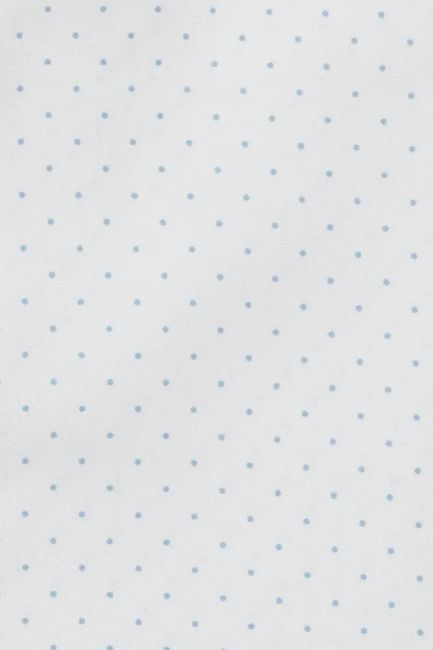 Men Business Casual Shirts Bonobos Jetsetter Stretch Dress Shirt White And Blue Micro Dot