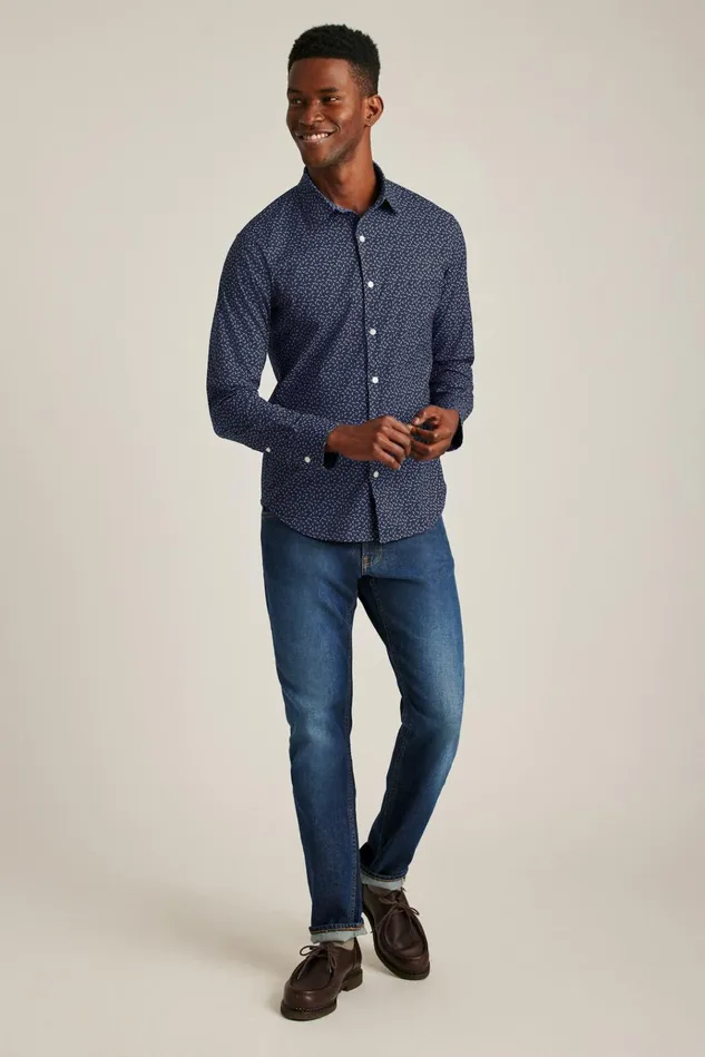 Men Business Casual Shirts Bonobos Tech Button Down Shirt Blue Gull Lake Geo Men Business Casual Shirts Bonobos Tech Button Down Shirt Blue Gull Lake Geo