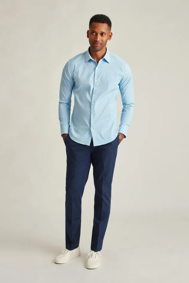 Men Business Casual Shirts Bonobos Tech Button Down Shirt Blue Sunburst Geo Men Business Casual Shirts Bonobos Tech Button Down Shirt Blue Sunburst Geo