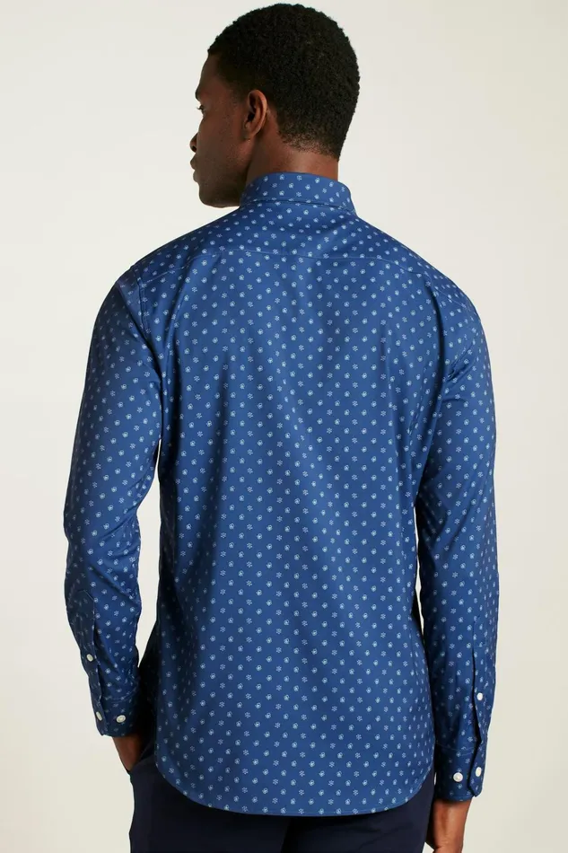 Men Business Casual Shirts Bonobos Tech Button Down Shirt Navy Matson Floral