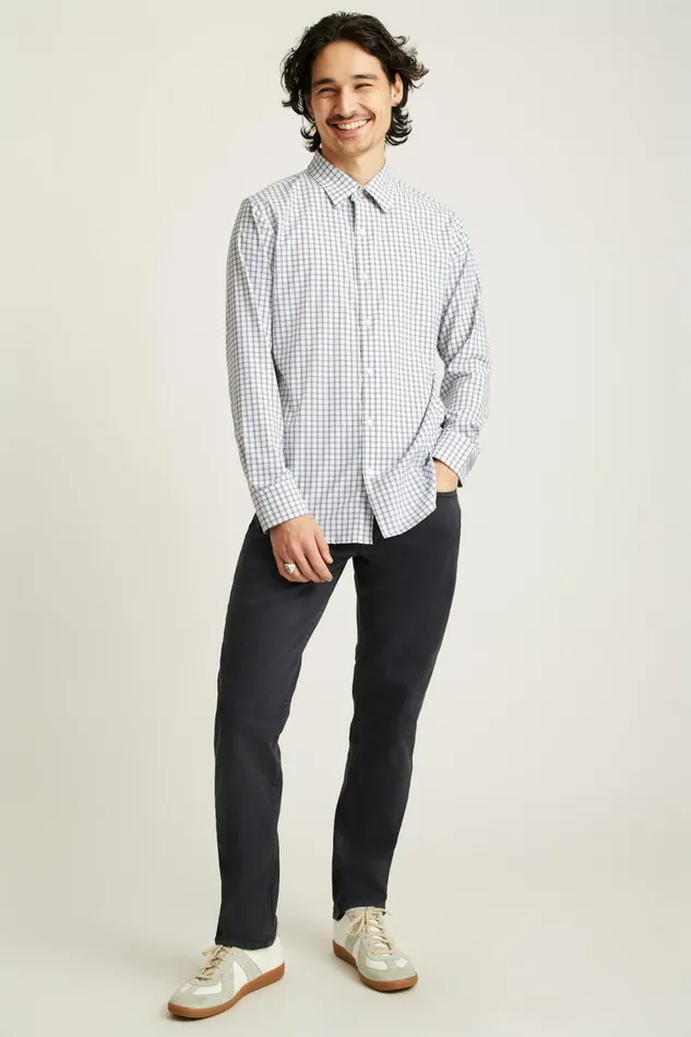 Men Business Casual Shirts Bonobos Tech Button Down Shirt Navy White Plaid Men Business Casual Shirts Bonobos Tech Button Down Shirt Navy White Plaid