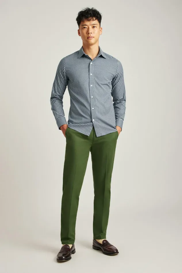 Men Business Casual Shirts Bonobos The Desk To Dinner Shirt Blue Caspian Check Men Business Casual Shirts Bonobos The Desk To Dinner Shirt Blue Caspian Check