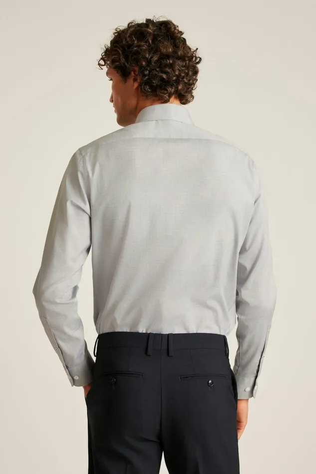 Men Business Casual Shirts Bonobos The Desk To Dinner Shirt Grey Multi Dot