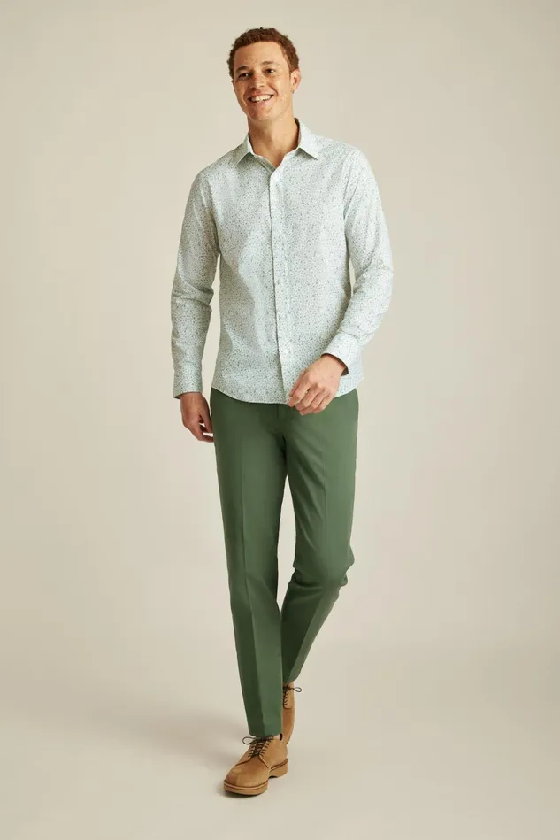 Men Business Casual Shirts Bonobos The Desk To Dinner Shirt Sage Floral Explosion Men Business Casual Shirts Bonobos The Desk To Dinner Shirt Sage Floral Explosion