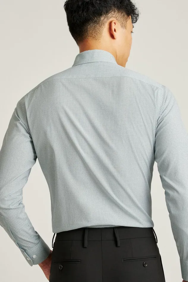 Men Business Casual Shirts Bonobos The Desk To Dinner Shirt Spun Sugar Check