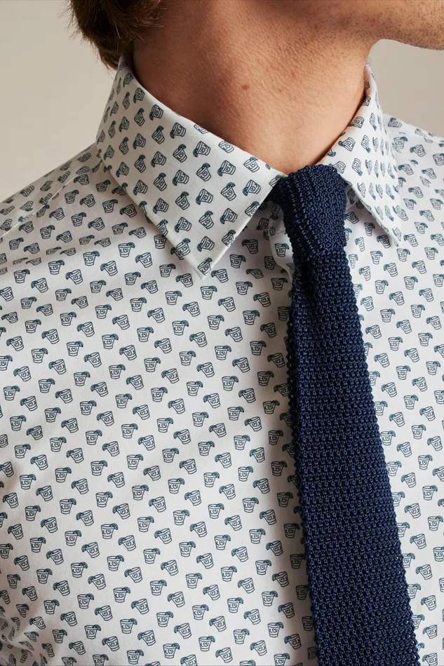 Men Business Casual Shirts Bonobos The Desk To Dinner Shirt The Happiest Hour White And Blue