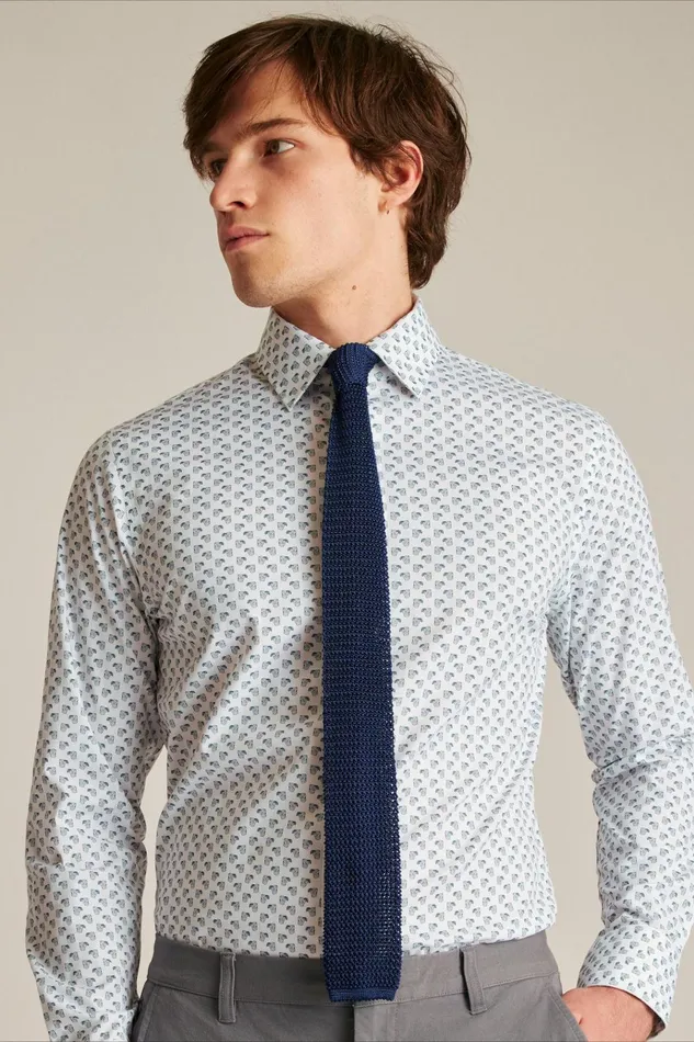 Men Business Casual Shirts Bonobos The Desk To Dinner Shirt The Happiest Hour White And Blue