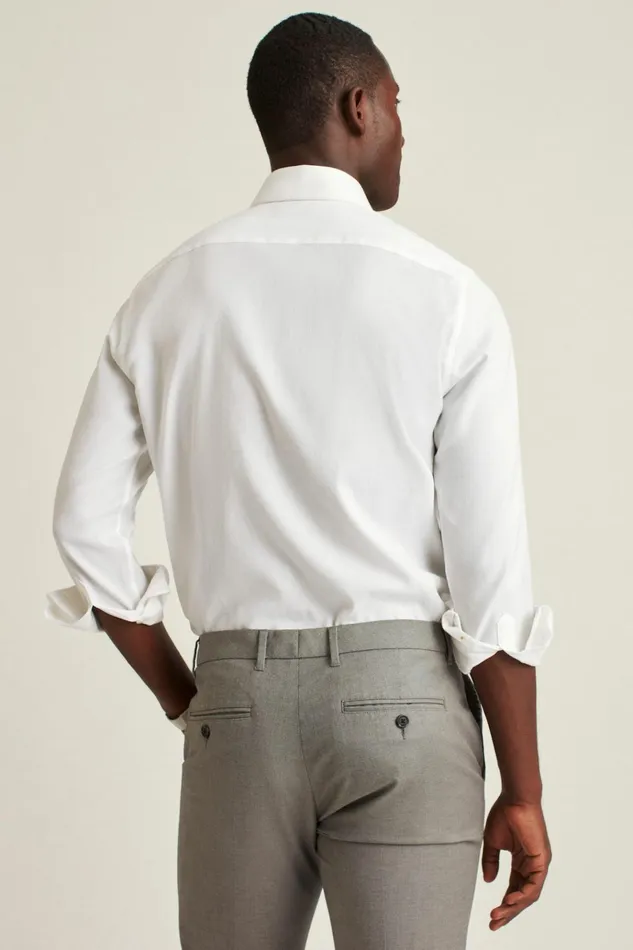Men Business Casual Shirts Bonobos The Desk To Dinner Shirt White Texture