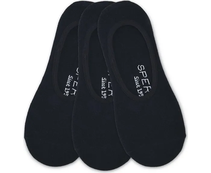 Men Canoe 3Pack Liner Sock Black Sperry Socks and Liners