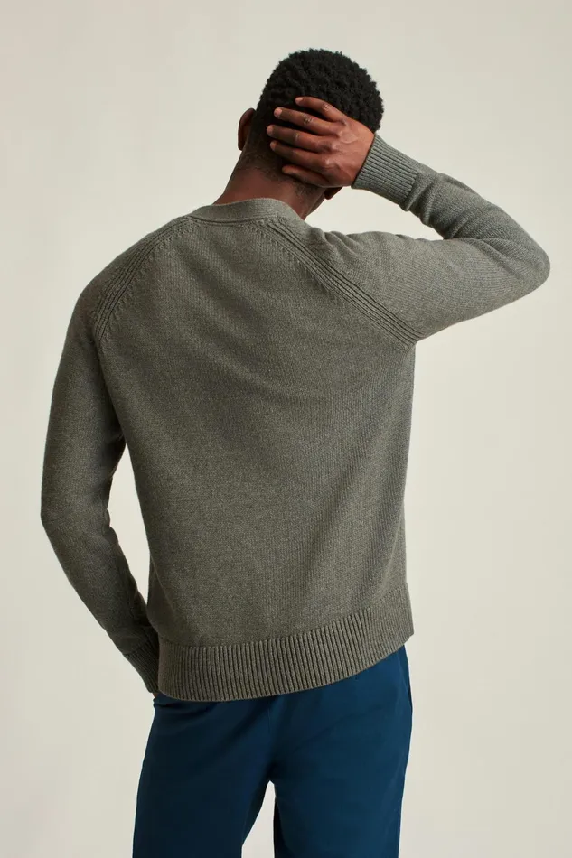 Men Cardigan Sweaters Bonobos Cotton Cardigan Asphalt
