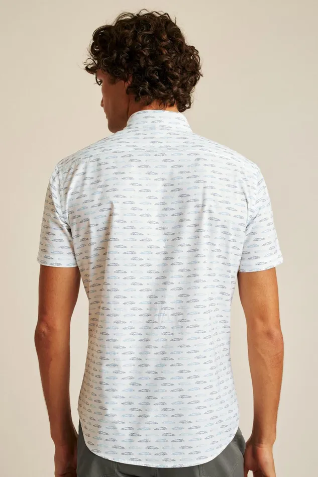 Men Casual Shirts Bonobos Riviera Short Sleeve Shirt Vroom Vrooms
