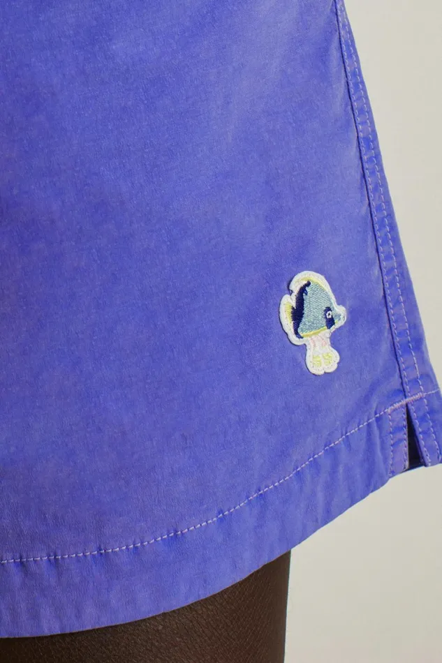 Men Casual Shorts Bonobos Anywhere Short EWaist Blue Fish Skate
