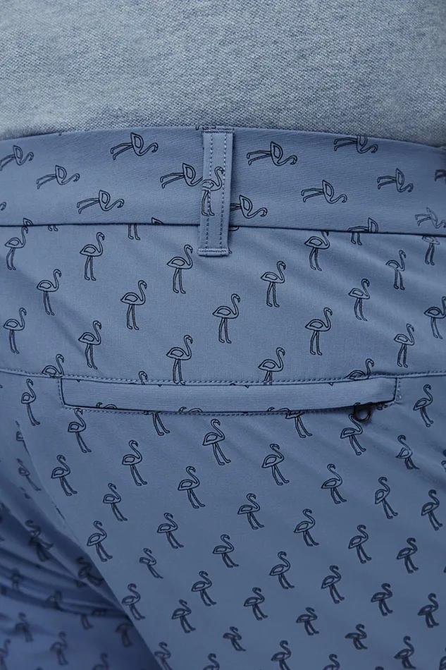 Men Casual Shorts Bonobos Coast To Coaster Shorts Blue Flamingo