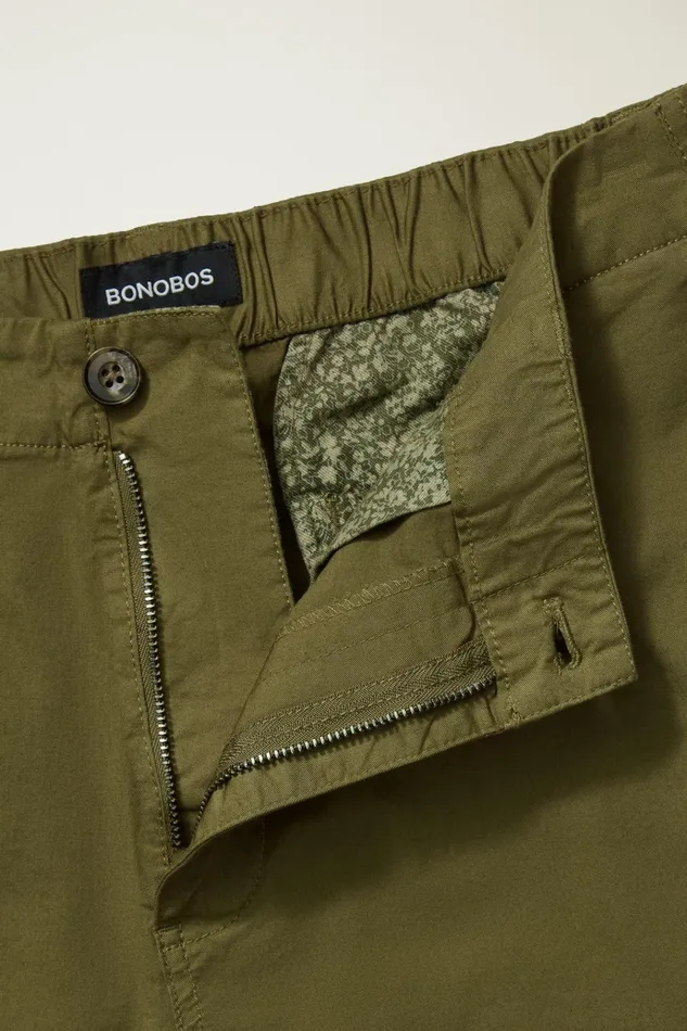 Men Casual Shorts Bonobos Easy Lightweight Shorts Dark Olive