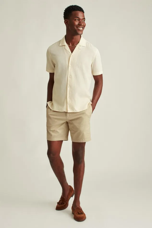 Men Casual Shorts Bonobos Easy Lightweight Shorts Fossil