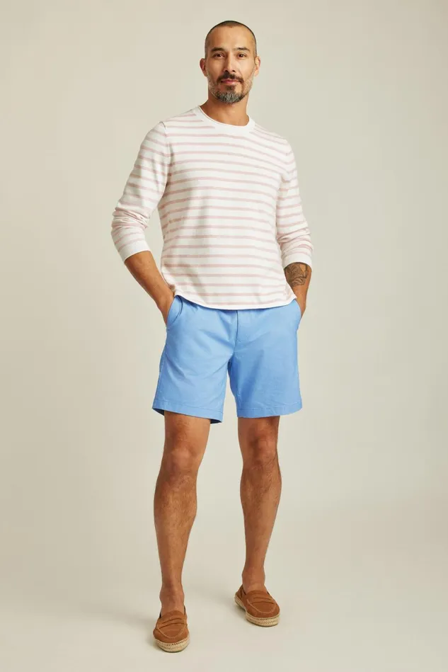 Men Casual Shorts Bonobos Easy Lightweight Shorts Lakefront Blue