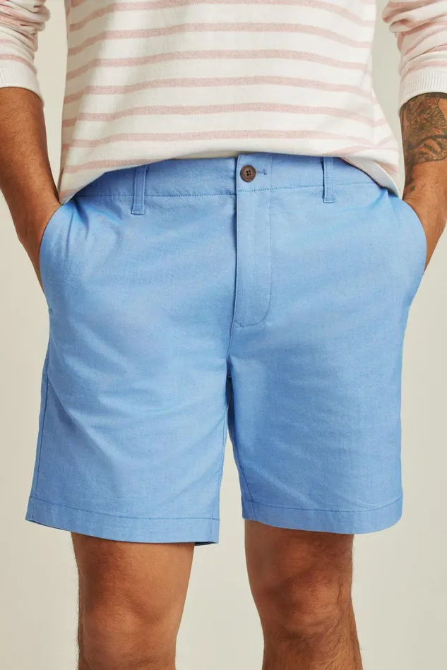 Men Casual Shorts Bonobos Easy Lightweight Shorts Lakefront Blue