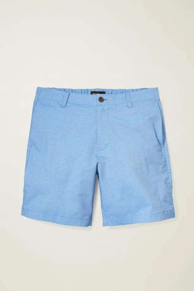 Men Casual Shorts Bonobos Easy Lightweight Shorts Lakefront Blue