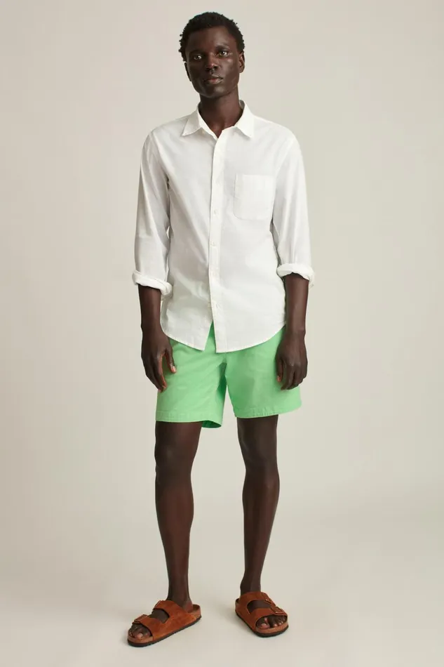 Men Casual Shorts Bonobos Easy Lightweight Shorts Light Grass Green