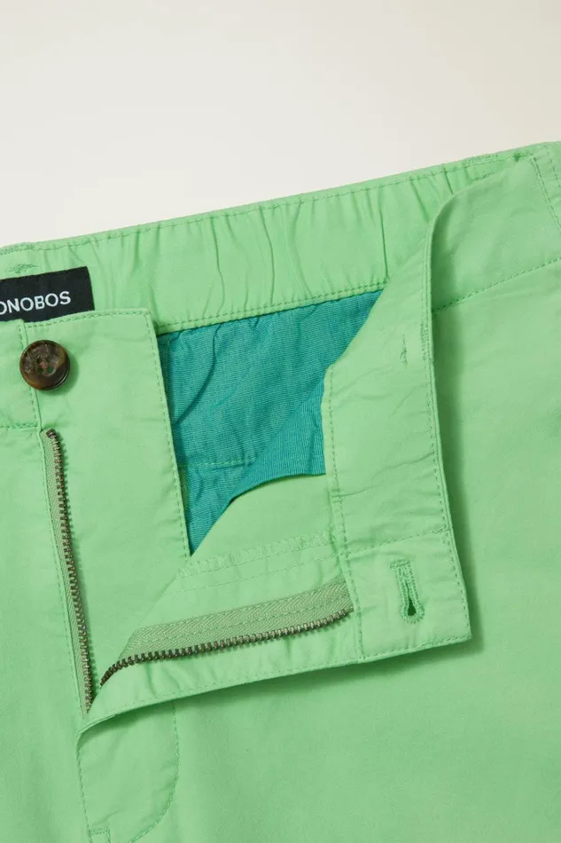 Men Casual Shorts Bonobos Easy Lightweight Shorts Light Grass Green