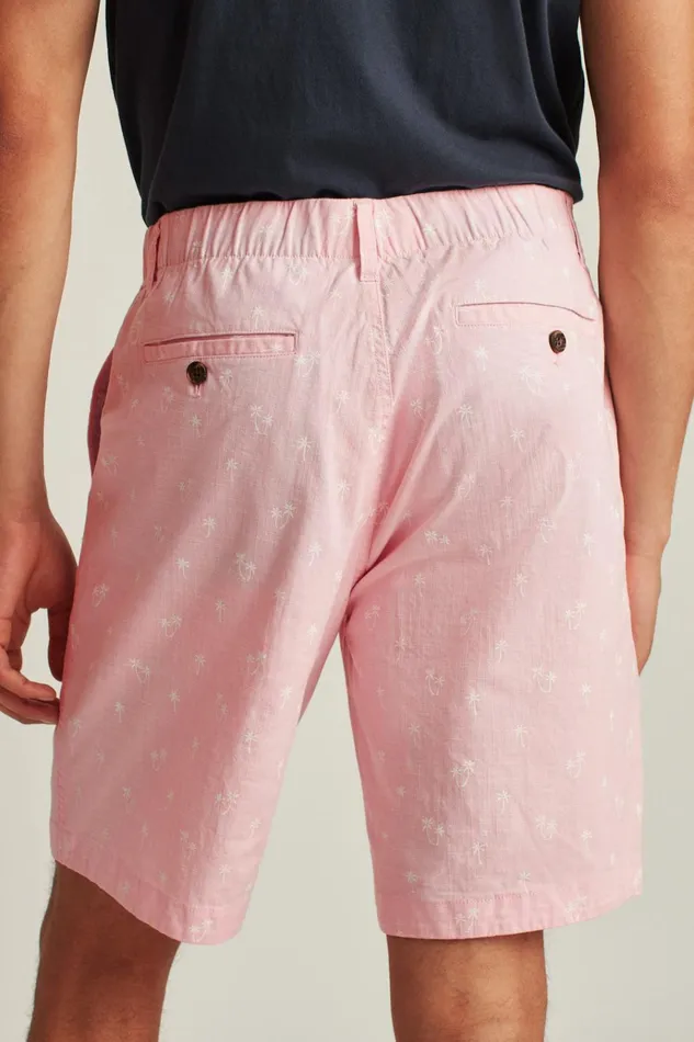 Men Casual Shorts Bonobos Easy Lightweight Shorts Salmon Palm