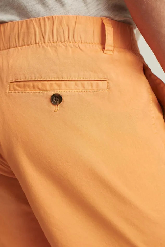 Men Casual Shorts Bonobos Easy Lightweight Shorts Summer Cantaloupe